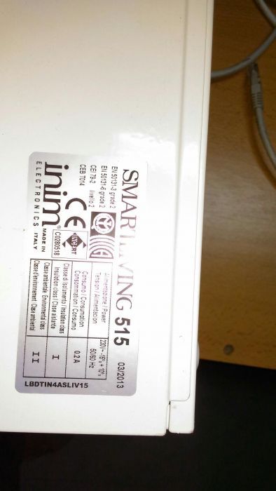 Alarme de intrusão e de incêndio