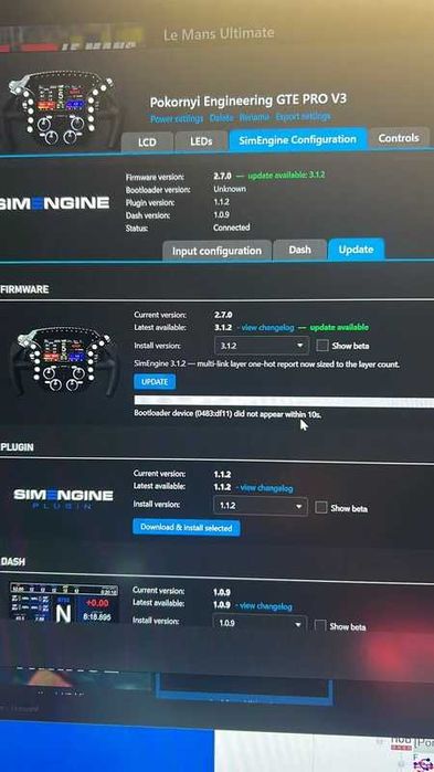 DIY Pokornyi GTE PRO pcb para Simracing