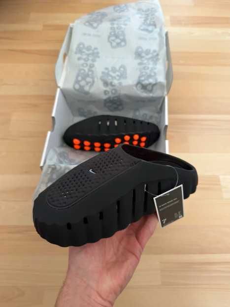 Nike Mind 001 Slide Black Chrome R.44