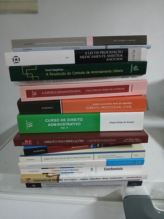 Livros do Curso de Direito