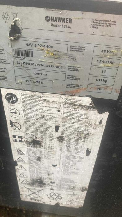 Magazyn energii fotowoltaika bateria HAWKER 48V 400Ah