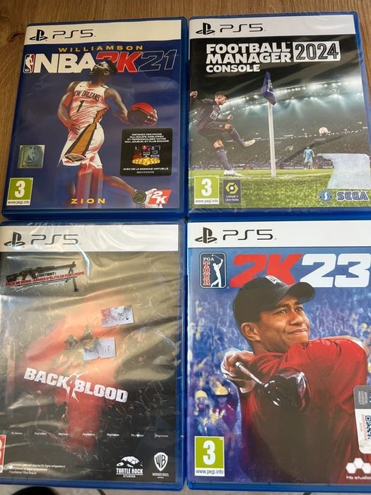 Lote Jogos PS5 Perfeito Estado