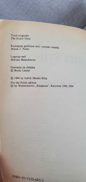 Książka Czara Wyroczni