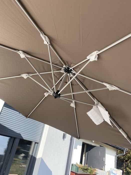 Parasol ogrodowy 3.3m obrotowy