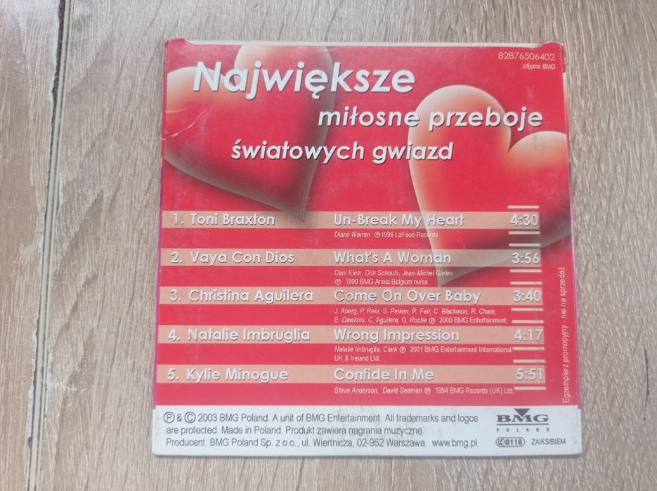 Największe miłosne przeboje.