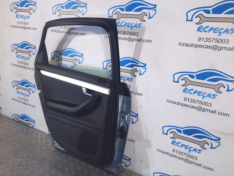 PORTA TRASEIRA TRÁS ESQUERDA AUDI A4 B7 SEDAN S LINE 8E0833051J FECHO