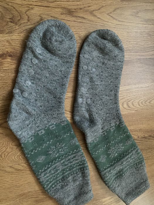 Skarpety grube męskie antypoślizgowe