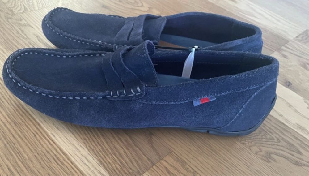 Buty, mokasyny męskie skórzane Livergy 41 NOWE …