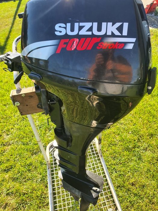 Łódka łódź wędkarska MicroFun Terhi 390 LBS z Suzuki DF 15