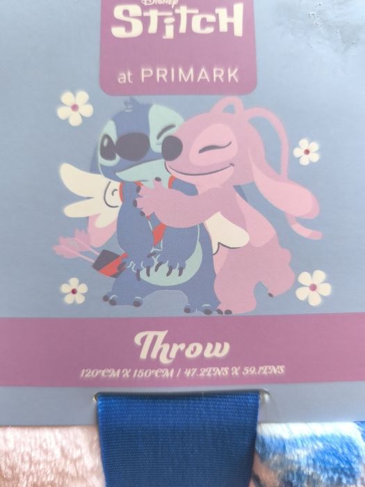 Koc Stitch 120x150 cm lilo & Stitch kocyk