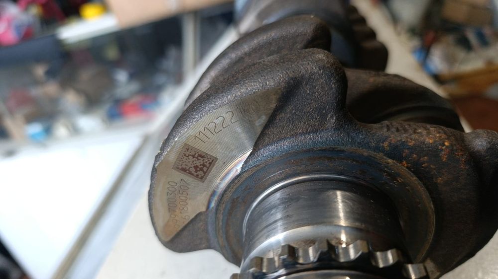 BMW коленвал N57D30B оригинал.