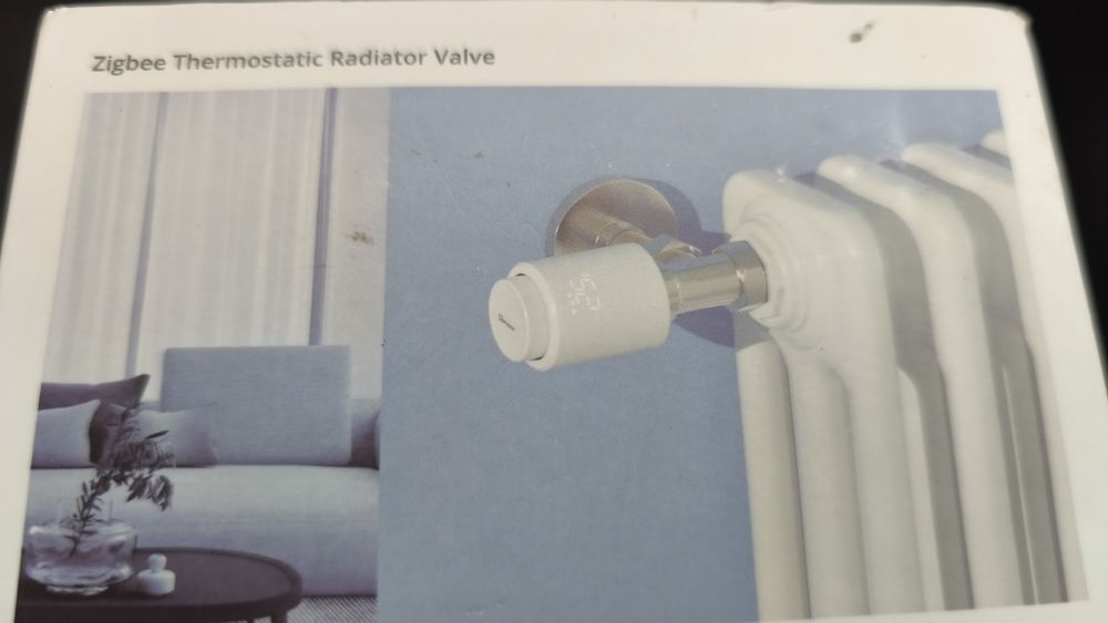 3 x unidades de Válvulas com Termostato Inteligentes  Zigbee