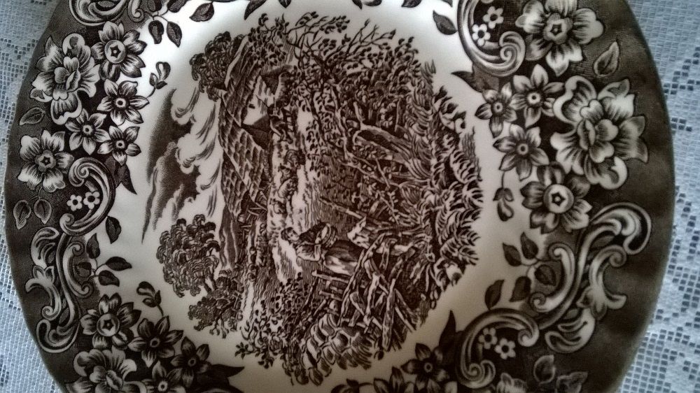 Prato Decorativo Íngles