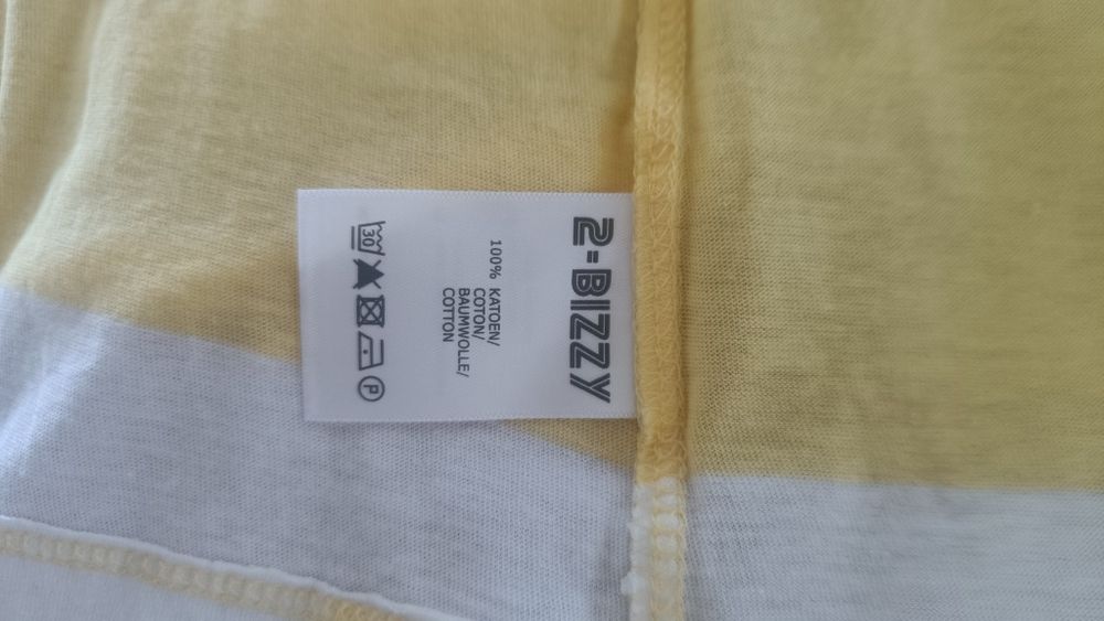 Top w paski bawełna