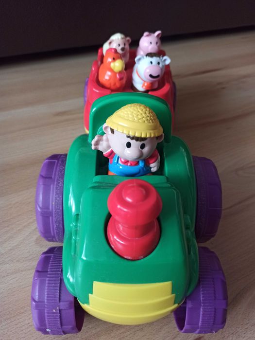 Pan Dumelek traktorek grający farmer