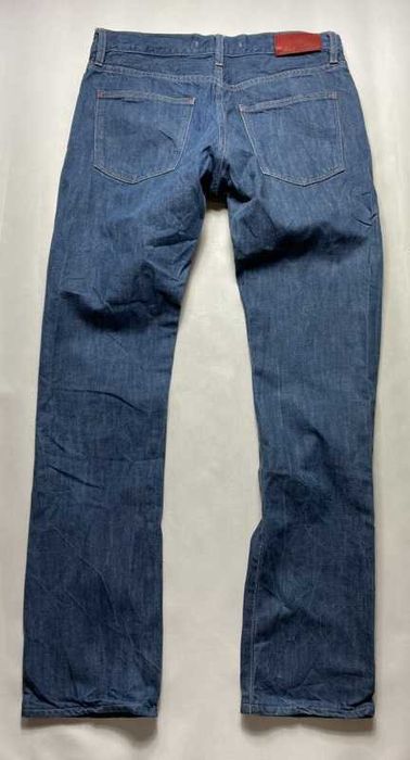 Lacoste LIVE oryginalne niebieskie męskie Spodnie Jeansy W 32 L 32