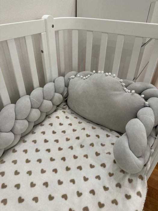 Бортик-коса на дитяче ліжко