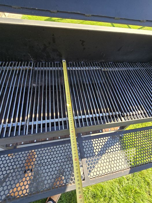 Grill bbq Wędzarnia   DUŻY SOLIDNY GRIL Z OPCJA WĘDZENIA 230cm długości