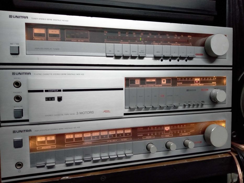 Wieża Unitra. AS 632, MDS432, WS 432