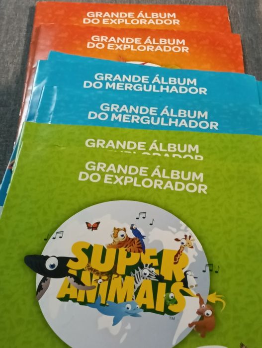 Cadernetas Super Animais