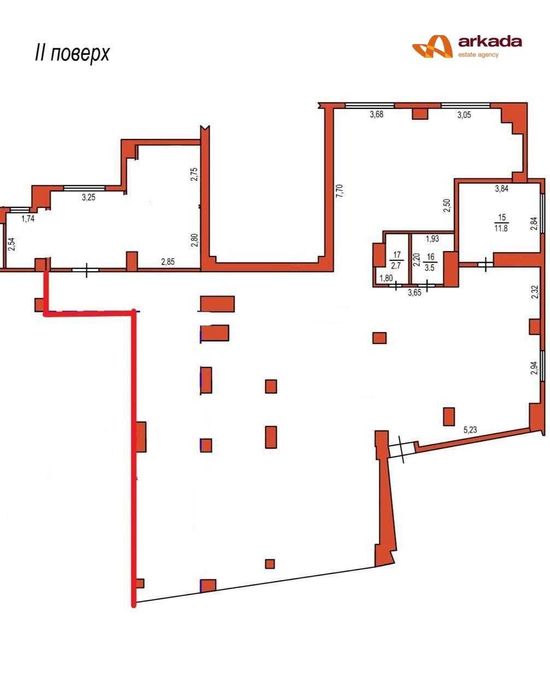 Комерційне приміщення в центрі Івано – Франківська.