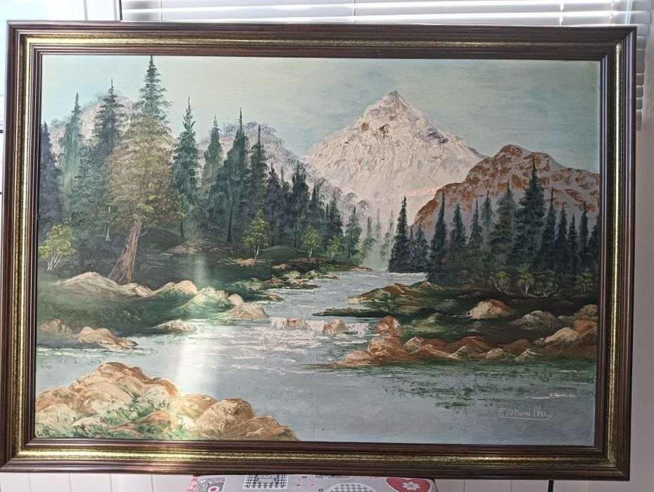 Vendo quadro pintado a óleo