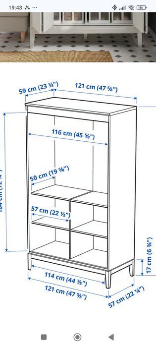 Szafa ikea IDANAS Stan idealny