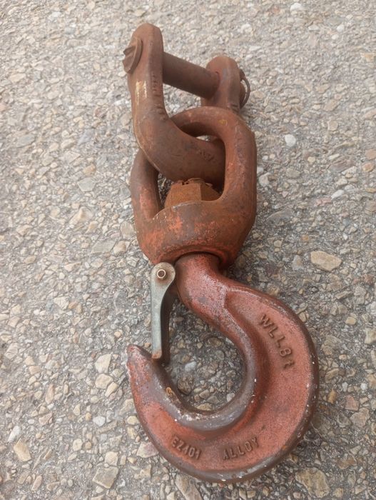 Ponteira guincho de grua