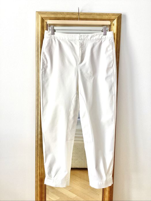 Białe spodnie rozmiar M 38 Massimo Dutti