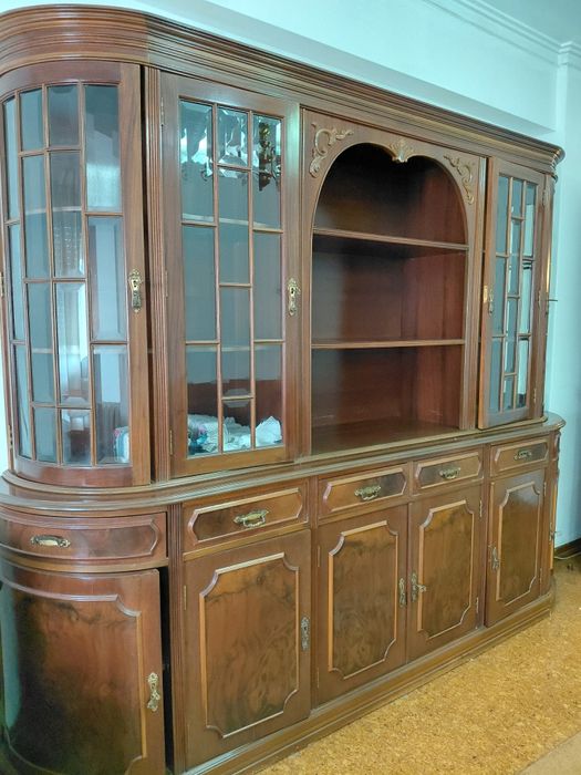 Móvel sala madeira maciça