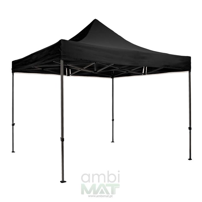 Tenda Pop-Up plus (reforçada) 3x3m Preta