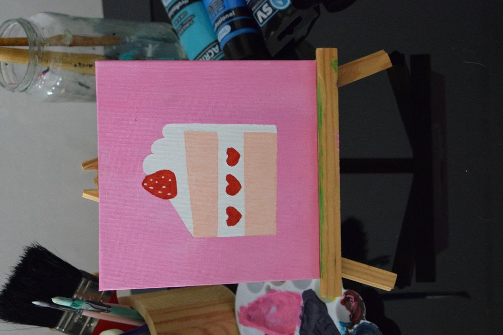 Telas pintadas a mão