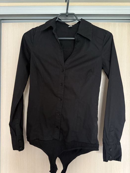 Сорочка (Сорочка-комбідрес/боді)  розмір s/42 чорного кольору