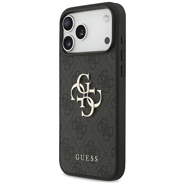Etui Guess 4G Big Logo do iPhone 17 Pro Max - czarne