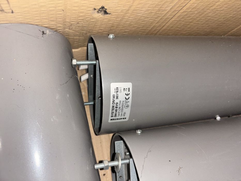 Stok 100 szt. Nowe oprawy ES-SYSTEM DN140 EVG 70W HIT-CRI G8.5