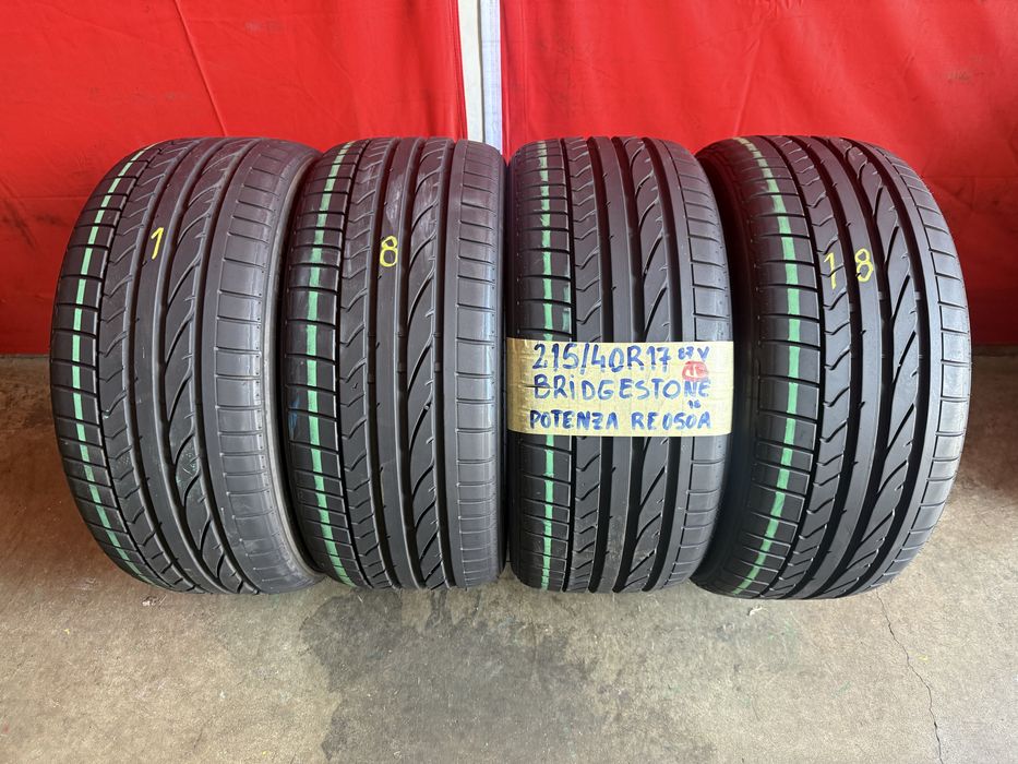 Pneus 215/40/17 Bridgestone como novos Todos Iguais