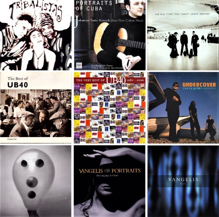 72 CDs - 3€ Cada - Muito Bom Estado