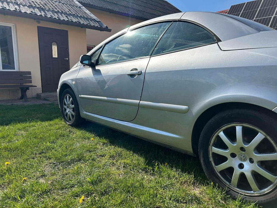 Peugeot 307cc 2005 LPG niedziałający dach