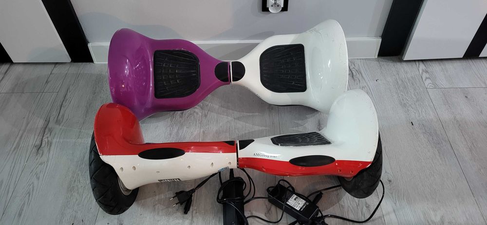 Deskorolka elektryczna 2 sztuki z ładowarką