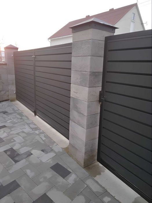 Забор Ранчо Металевий Горизонт Паркан Жалюзі