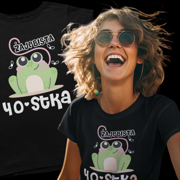 Koszulka damska na 40 urodziny | różne wzory i kolory | 24H | XS - 3XL