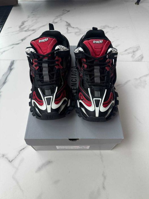 Кроссовки Balenciaga Track 2.0 Black Red 36-45 Новинка Осени 2025! Топ