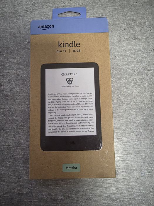 Kindle. 11 покол. 2024. 16Гб. HD екран. Зелений. Чорний. Новий