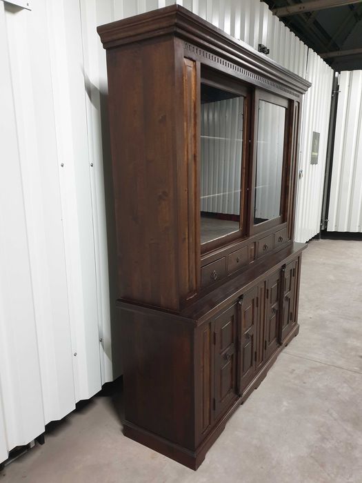 Witryna kredens biblioteczka kolonialna Palisander Indyjski. Dostawa.