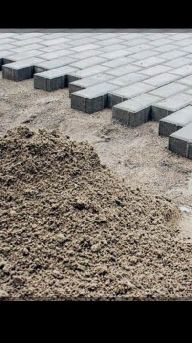 Podsypka mączka pod kostkę brukową tarasy itp