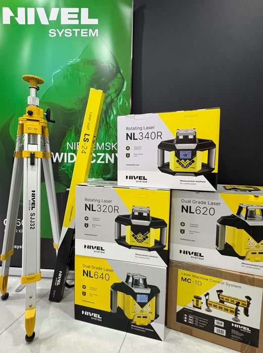 Nivel System MC-1D laserowy system kontroli pracy  Nowy Fv