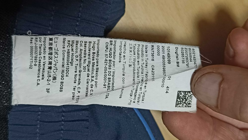 Męskie kąpielówki HUGO BOSS DOGFISH r.S stan idealny