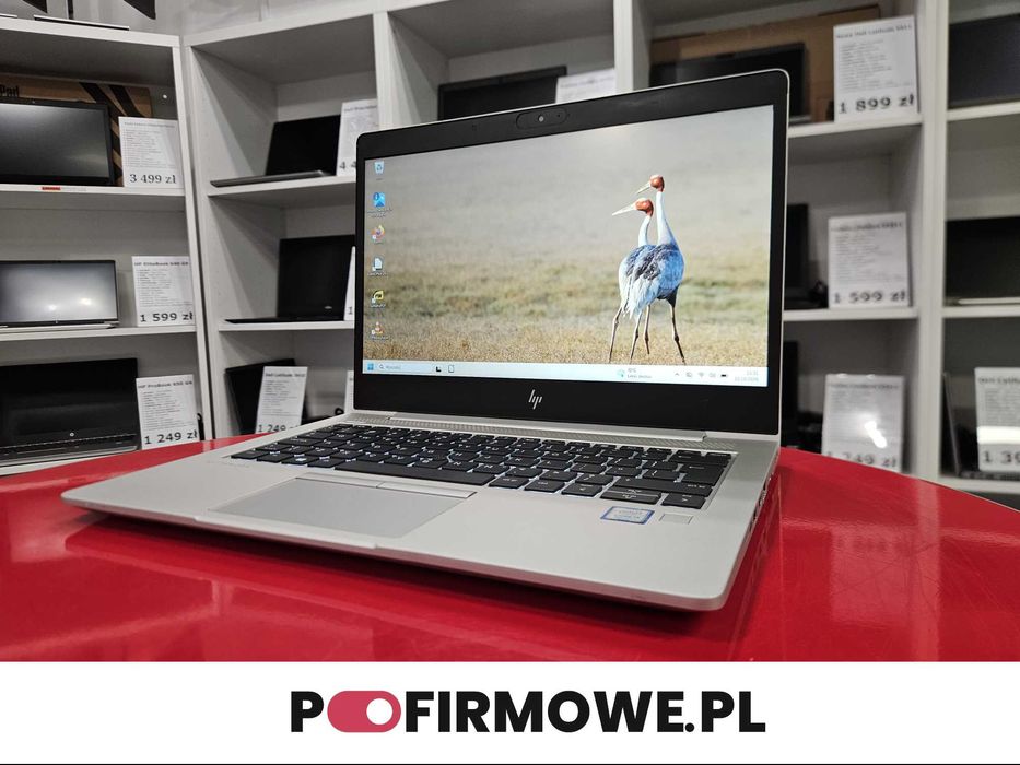 Aluminiowy Laptop HP EliteBook 830 G6 13" Intel i5-8265U 8GB RAM DYSK 128GB SSD FullHD IPS Win11 FV23% GW12MC RATY0% PoFirmowe.pl