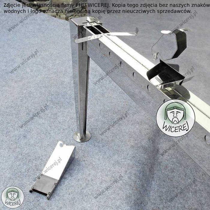 Topiarka parowa Cała Nierdzewna Warszawska Poszerzana na 15/22 ramek