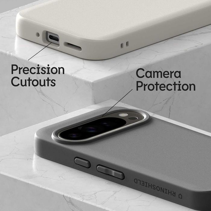 RHINOSHIELD SolidSuit etui do Google Pixel 9 Pro XL pancerne beżowe